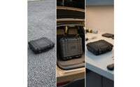 Heavy Duty Empty Hard Case Lockable Shielding Hardhard-Case Rigid Impact Resistant for Technicians, Photographers, Travelers, Equipment Storage, Tool Protection