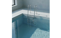 Stainless Steel Pool Ladder Polished Pool Ladder with Non-Slip Steps Resistant