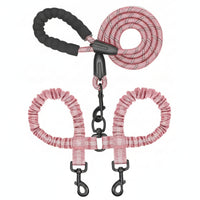 Swivel Connector Reflective Rope Leash Metal Hardware Climbing Rope Leash Set