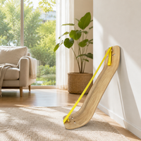 Balance Board for Kids and Adults Training Indoor Exercise Deficiency Relief Made of Maple Wood Core Fitness