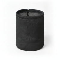 Washable Aquarium Pump Intake Cover Black Reusable Mesh Filter Bag