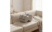 Contoured Foldable Leg Pillow Pressure Relief Memory Foam Leg Pillow Supportive Knee Cushion Alignment for Napping