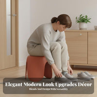 CumulusShaped Stool Modern Design Household Furniture Rounded Edges for Bathroom