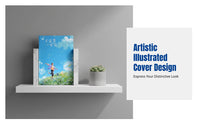 Creative Retro Notebook, Thick Hardcover, Full-Color Artwork, Artistic Design