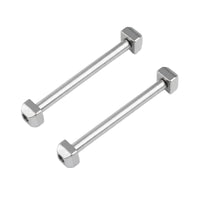 2 Pieces Watch Band Screw Pin Long-Lasting Watch Band Screw Pins DIY Repair Various Sizes Assortment