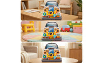 Airplane Cockpit Toy Pretend Play Flying Cockpit Toy Interactive Cockpit Dashboard Panel Kit for Young Children, Preschoolers, Playroom, Preschool