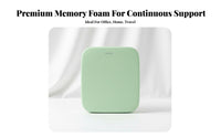 Slow Rebound Memory Foam Seat Cushion Breathable Material Ergonomic Office Chair Cushion Washable Cover for Students, Drivers, Car