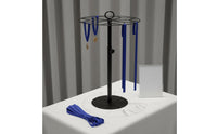 Rotating Medal Stand 360 Degree Rotation Adjustable Medal Holder Holds 45+ Medals for Athletes, Students, Desk, Award Display Area