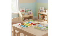 Early Learning Bead Counting Board Multi-Functional Child-Centered Math Board Fine Movement Skills Development Color Sorting Toy for Preschoolers