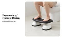 Toilet Squatting Stool Anti-Slip Potty step easily to Clean for Home, Kids, Adults