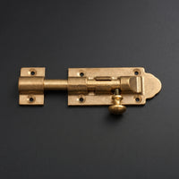 Vintage Slide Bolt Latch Traditional Barrel Bolt Latch Easy to Install Slide Lock Secure for Cabinets
