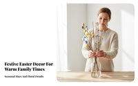 Easter Egg Branch Set Easy to Shape for Crafters, Home Stylists, Wreath Making