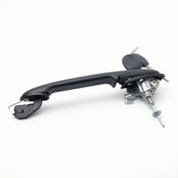 Exterior Car Door Pull Handle Assembly Molded Door Handle with Key Cylinder Easy Installation Hardware Reliable for DIYers
