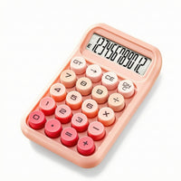 Desktop Calculator Tilted Screen Electronic Calculator Electronics Big-Button Portable for Office Workers, Classroom, Dorm Room