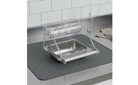 Transparent Design Acrylic Roller Food Dispenser Mentally Stimulating Acrylic Bird Feeder Toy Long-Lasting Parrot Challenge Feeder Easy to Clean for Parrots, Small Birds