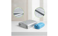 All-Season Car Cover with Mirror Pockets Sunproof Aluminum Film Car Cover Resistant Dustproof for Driveway, Seasonal Storage