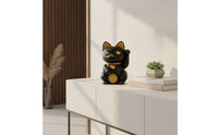 Welcoming Cat Classic Resin Auspicious Cat Cute Ornament for Desktop