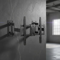 Full Motion TV Wall Mount Low Profile Heavy Duty Swivel Tilt TV Mount