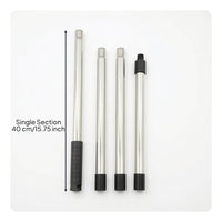 Extendable Sanding Extension Rod Long-Reach Sander Pole with Grip Easy to Install Sanding Head Sturdy for Drywallers