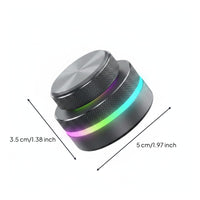 Knob Controller Aluminum Alloy Rotary Keyboard Button Metal Body Computer Mute Knob for Live Broadcasting