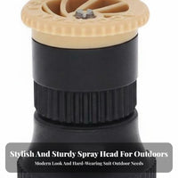 Dust Control Adjustable Atomizing Nozzle Uniform Spraying Adjustable Sprinkler Nozzle Easy Installation for Farmers, Orchard, Farm, Nursery