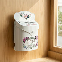 Wall-Mounted Mailbox Decorative Wall-Mounted Mail Box Locking for Office