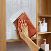 5 Pack Fish Scale Cleaning Cloth and Microfiber Cleaning Cloths, Streak Cloth for Glass, Mirrors and Stainless Steel, Absorbency