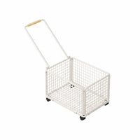 With Wheels Deskside Storage Trolley Large Capacity Rolling Book Cart Space-Saving Mobile Organizer Shelf Heavy Duty for Teachers, Library