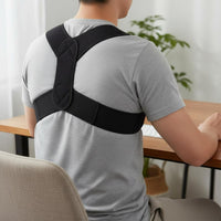 Posture Correction Correction Back Posture Brace Invisible Under Clothes Shoulder Posture Corrector Breathable Upper Back Support Brace Adjustable for Men and Women