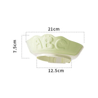 Waterproof Baby Bath Cap with Ear Protection Soft And Comfortable Adjustable Shampoo Hat Non-Slip Baby Shower Cap Fun Design for Babies, Toddlers