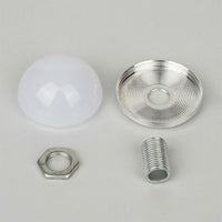 Ceiling Lights Replacement Light Shade for Vanity Mirror, Pack of 4 Aluminum Light Cover with Hardware, Makeup Mirror Bulb Housing, 48mm Parts