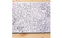 Personalized Letter Beads with Storage Box DIY Letter Beads Organized Bracelet Making Kit Allcomplete for Beginners