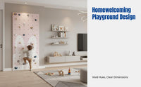 Kids Indoor Climbing Wall, Home Playground Frame, Ladder, Rope Ladder, Fitness Toy