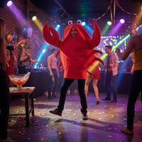 Full Body Crustacean Costume Eye Stalks Novelty Outfit Easy to Wear