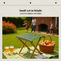 Folding Chair, Lightweight Metal Stool, Outdoor Fishing, Home Use