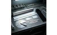 Fret Leveling Kit Silver Fret Leveling Bar with Gauges Comprehensive Luthier Tools for Luthiers, Workshop, Bench Tuning