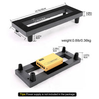 Ultra-Light Portable Guitar Pedal Board with Bag and Power Rail