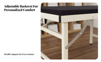 Multi-Functional Portable Massage Bed Installation-No-Installation Portable Massage Table Water & Oil Proof Folding Treatment Table Easy to Clean for Beauticians, Physical Therapists, Estheticians, Beauty Salons, Medical Facility S, Medical Facility