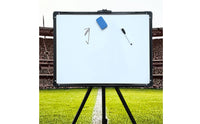 Football Board Telescopic Tripod Football Board Sports Equipment Erasable Adjustable Height for Demonstration