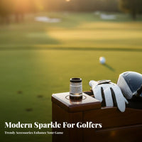 Bright Finish Golf Club Ferrule Crushed Star Golf Club Collar for Golfers, DIY Enthusiasts, Golfing