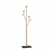 Italian Luxury Aesthetic Sculptural Coat Rack complimentarystanding Garment Stand stylish Clothes Valet Minimalist Design for Homeowners, Professionals, Bedside, Entryway, Walk-in Closet, Living Room