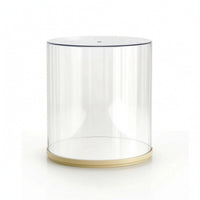 Rotatable Doll Display Case with Hanging Transparent Rotating Display Case Perfectly Clear Showcase Space-Saving for Hobbyists