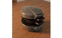 Burger Maker Electric Breakfast Sandwich Maker Nonstick Appliance for Commuters