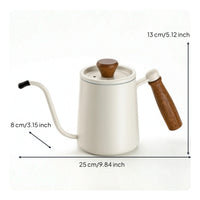 Gooseneck Pour over Kettle Stainless Steel Gooseneck Kettle Exact for Baristas