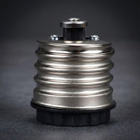Garage Lighting E40 to E27 Adapter for Workshop Lighting, Heat Resistant up to 100°C Bakelite Pendant Lamp Holder