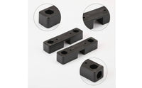 2 Pieces Sunroof Lock Clamp Plate Screw-Mount Sunroof Latch Clamp Plate Rectangular Hardware for Home Mechanics, Mechanics, Vehicle Maintenance