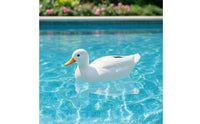 Floating Pond Ornament Waterproof Solar Pond Decoy Floating Garden Figure Weather-Resistant Waterfowl Figure Long-Lasting