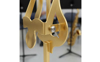 Saxophone Sheet Music Lyre Long-Lasting Iron Construction Saxophone Lyre Marching Band Music Holder Sturdy Musical Instrument