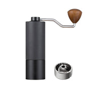 Manual Coffee Stainless Metal Hand Crank Coffee Smooth-Turning for Journeyers, Travel, Camping