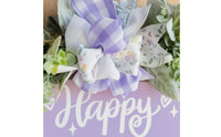 Ready to Hang Lavender Seasonal Welcome Plaque Sturdy Wood Farmhouse Door Decor 3D Layered Design Joyful Seasonal Door Sign Fade Resistant for Entryway, Porch